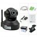 8GB TF Card and H.264 WIFI Camera IP HD 720P 1.0M Pixels PTZ IR Night Vision Wired or Wireless Camera WIFI