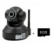 8GB TF Card and H.264 WIFI Camera IP HD 720P 1.0M Pixels PTZ IR Night Vision Wired or Wireless Camera WIFI