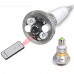  Wireless BulbCamera with LED Light and Remote Control