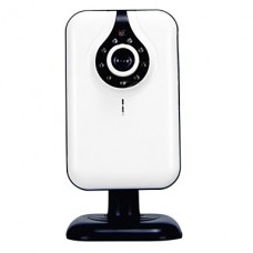 H.264 P2P WIFI Camera IP HD 720P 1.0m Pixels IR Night Vision Wired or Wirless Camera 64GB Card